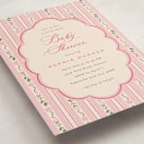 "Very Berry" - Baby Shower Invitations in Berry by letterfix - Detail