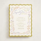 "Veggie Patch" - Baby Shower Invitations in Olive by Natalie Rae - Front