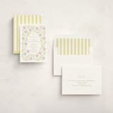 "Blooming Baby Frame" - Baby Shower Invitations in Daisy by Baumbirdy - Assembled
