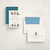 "woodland cars" - Baby Shower Invitations in Navy by Vivian Yiwing - Assembled