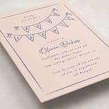 "Baby Garland" - Baby Shower Invitations in Cupcake by Ashley Iwafuchi - Detail