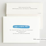 "Oh baby blue" - Baby Shower Invitations in Aquamarine by Jennifer Wick - FREE Recipient Addressing