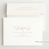 "Classique" - Baby Shower Invitations in Peony by Carolyn MacLaren - FREE Recipient Addressing