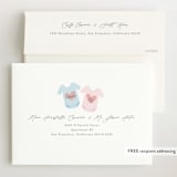 "Twinning" - Baby Shower Invitations in Cotton Candy by Creo Study - FREE Recipient Addressing