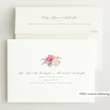 "Flora Fest" - Baby Shower Invitations in Blush by Leah Bisch - FREE Recipient Addressing