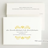 "Pretty Picado" - Baby Shower Invitations in Marigold by Jessie Steury - FREE Recipient Addressing