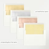 "Pretty Picado" - Baby Shower Invitations in Marigold by Jessie Steury - Envelope Liner Options