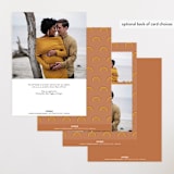 "scandi boho" - Baby Shower Invitations in Terracotta by Itsy Belle Studio - Back of Card Options