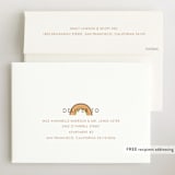 "scandi boho" - Baby Shower Invitations in Terracotta by Itsy Belle Studio - FREE Recipient Addressing