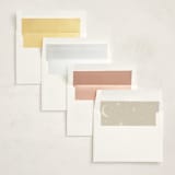 "Forest Adventure" - Baby Shower Invitations in Olive by Elly - Envelope Liner Options