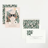 "Adventure on the horizon" - Baby Shower Invitations in Latte by Alethea and Ruth - Assembled