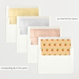 "Two Little Cute" - Baby Shower Invitations in Pumpkin by Itsy Belle Studio - Envelope Liner Options