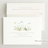 "Little pups" - Baby Shower Invitations in Mint by Jennifer Wick - FREE Recipient Addressing