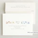 "Ethereal stars" - Baby Shower Invitations in Rainbow by Jennifer Wick - FREE Recipient Addressing