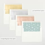 "Ethereal stars" - Baby Shower Invitations in Rainbow by Jennifer Wick - Envelope Liner Options