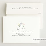 "She's a Wildflower" - Baby Shower Invitations in Pastel by Itsy Belle Studio - FREE Recipient Addressing