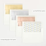 "She's a Wildflower" - Baby Shower Invitations in Pastel by Itsy Belle Studio - Envelope Liner Options