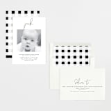"Just Me" - Baby Shower Invitations in Midnight by Lehan Veenker - Assembled