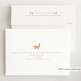 "Baby shower in the forest" - Baby Shower Invitations in Salmon by Sabrin Deirani - FREE Recipient Addressing