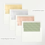 "Woodland" - Baby Shower Invitations in Greige by Itsy Belle Studio - Envelope Liner Options