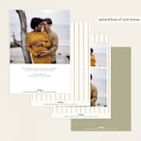 "Meadow flowers" - Baby Shower Invitations in Vanilla by Jennifer Wick - Back of Card Options