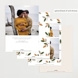 "Sweet Pair" - Baby Shower Invitations in Clay by Erica Krystek - Back of Card Options