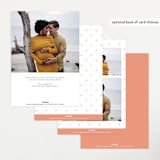 "Painted Frame" - Baby Shower Invitations in Peony by Erica Krystek - Back of Card Options