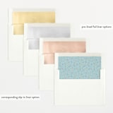 "Scattered Sprinkles" - Baby Shower Invitations in Sky by Lauren Chism - Envelope Liner Options