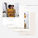 "Woodland Type" - Baby Shower Invitations in Birch by Erica Krystek - Back of Card Options