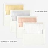 "Woodland Type" - Baby Shower Invitations in Birch by Erica Krystek - Envelope Liner Options