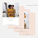 "Abstracted Arch" - Baby Shower Invitations in Spring by Carolyn MacLaren - Back of Card Options