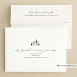 "Initial" - Bridal Shower Invitations in Pearl by Jennifer Postorino - FREE Recipient Addressing