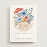 "Tea Party" - Bridal Shower Invitations in Chamomile by Paper Sun Studio - Front