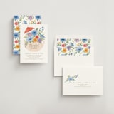 "Tea Party" - Bridal Shower Invitations in Chamomile by Paper Sun Studio - Assembled