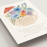 "Tea Party" - Bridal Shower Invitations in Chamomile by Paper Sun Studio - Detail