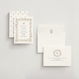 "floral frame" - Bridal Shower Invitations in Blush by Lori Wemple - Assembled