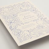 "Love Birds" - Bridal Shower Invitations in Porcelain by Rebecca Smith - Detail