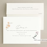 "spring blossom" - Bridal Shower Invitations in Blush by Nicoletta Savod - FREE Recipient Addressing