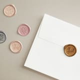"spring blossom" - Bridal Shower Invitations in Blush by Nicoletta Savod - Wax Seals