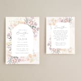 "spring blossom" - Bridal Shower Invitations in Blush by Nicoletta Savod - Matching Enclosure Card