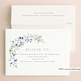 "In The Full Bloom" - Bridal Shower Invitations in Bluebell by Petra Kern - FREE Recipient Addressing