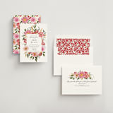 "Summer Fresh" - Bridal Shower Invitations in Coral by Susan Moyal - Assembled