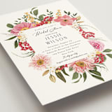 "Summer Fresh" - Bridal Shower Invitations in Coral by Susan Moyal - Detail