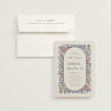 "fragrance" - Bridal Shower Invitations in Hydrangea by Jen Owens - Invitation with Envelope