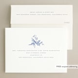 "Dreamy Toile" - Bridal Shower Invitations in Blueberry by Teju Reval - FREE Recipient Addressing