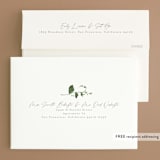 "Verde" - Bridal Shower Invitations in Meadow by Everett Paper Goods - FREE Recipient Addressing