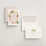 "Felicity" - Bridal Shower Invitations in Carnation by Everett Paper Goods - Assembled