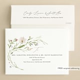 "Daisy Chain" - Bridal Shower Invitations in Blush by Kate Ahn - FREE Recipient Addressing