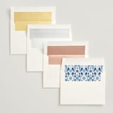 "Amalfi Coast" - Bridal Shower Invitations in Cerulean by Jenna Holcomb - Envelope Liner Options