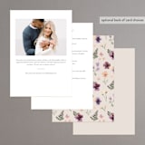 "Beijos" - Bridal Shower Invitations in Flat by Itsy Belle Studio - Back of Card